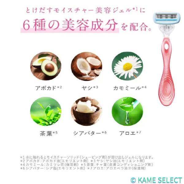Schick(シック) ハイドロシルク クラブパック 本体刃付 + 替刃8個