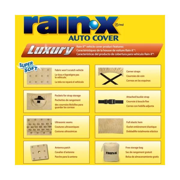Rain X カーカバー XL レインエックス 撥水性 通気性 紫外線 UVプロテクション