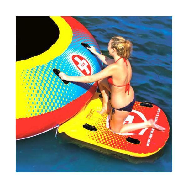 WOW ワオ エアジャンプ 巨大 トランポリン 10ft Airjump Water Bouncer プレイセンター 海水浴 マリンスポーツ 10フィート 3m