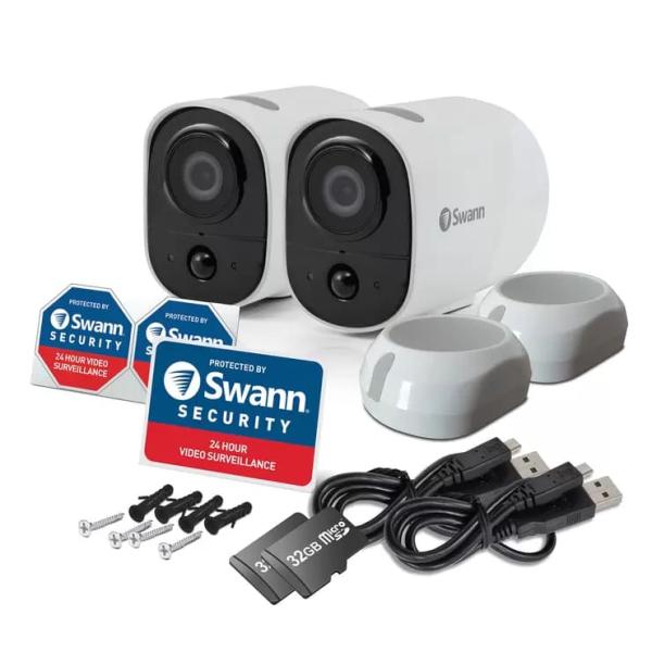 Swann(スワン)エクストリームWifiカメラ2個セット SWANN