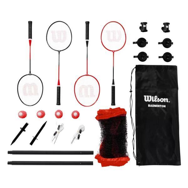 ウィルソン アウトドア バドミントン セット WILSON Outdoor Badminton Set