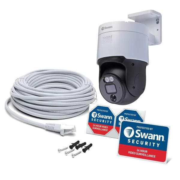 Swann(スワン)NVR 4K パンチルト セキュリティカメラ