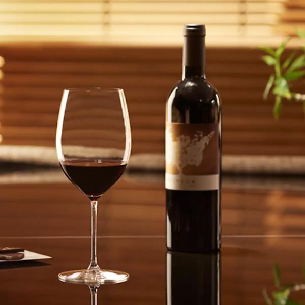 リーデル ヴェリタス カベルネ/メルロ ワイングラス 4個 & モーゼルデカンタ セット 5449/0-MOS Riedel