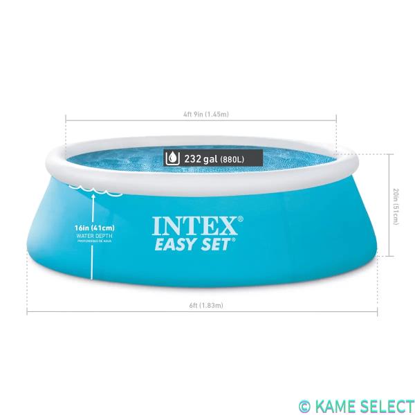 INTEX インテックス イージーセット プール 183cm x 51cm 28101NP
