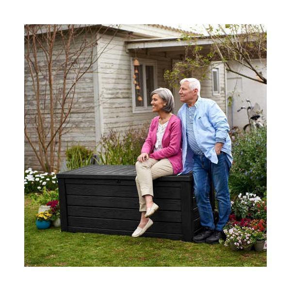 KETER Westwood 150 Gallon 大型 物置 屋外 ケター ベンチ