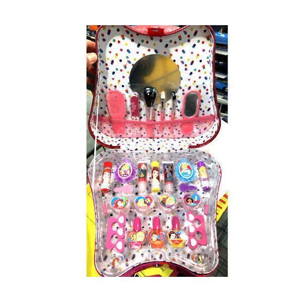 Disney プリンセス キッズコスメティック キッズコスメ トート 豪華アイテム 28点 キッズ用 化粧セット コスメセット