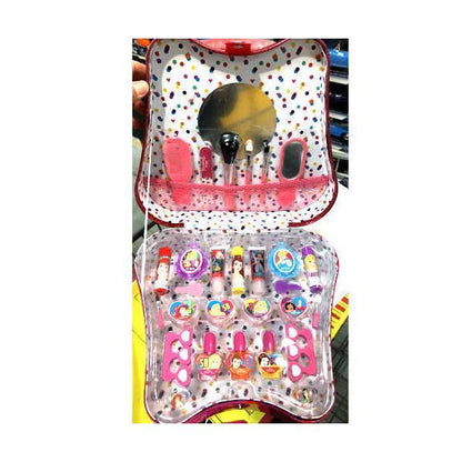 Disney プリンセス キッズコスメティック キッズコスメ トート 豪華アイテム 28点 キッズ用 化粧セット コスメセット