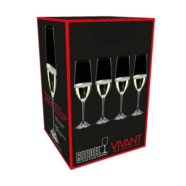 RIEDEL リーデル シャンパングラス 4個セット