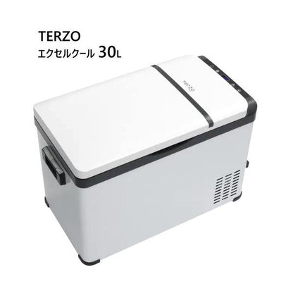 自動車用ポータブル冷蔵&冷凍庫 TERZO エクセルクール 30L