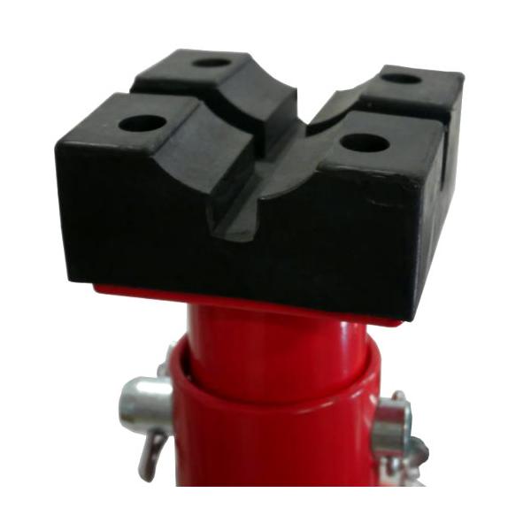 MTO ジャッキスタンド 3t ゴム受けタイプ MTO Jack Stand