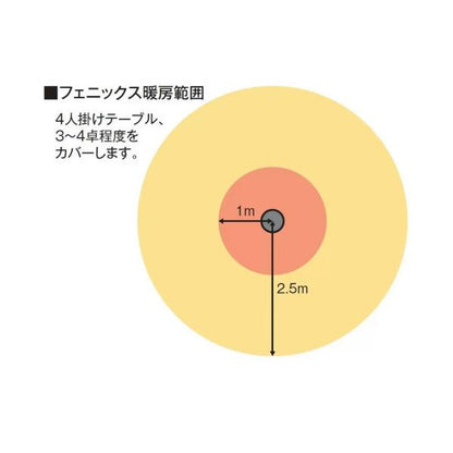 クレスター 屋外用フェニックスヒーター CHRESTER OUTDOOR PHOENIX HEATER