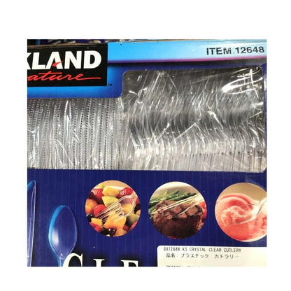 カークランドシグネチャー クリア カトラリー Kirkland Signature