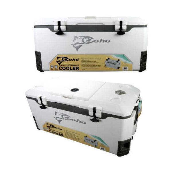 コーホー 165qt ブローモールド クーラーボックス Coho 165QT 白 大容量 保冷 156L 高耐久 大人気 高品質