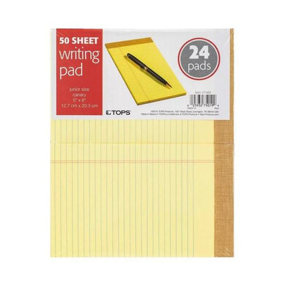 ジュニアサイズイエローパッド 24冊入