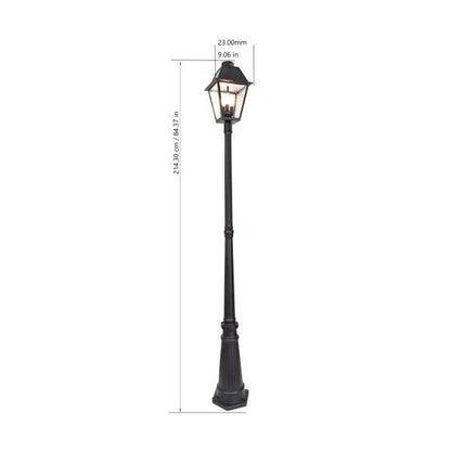 LEDソーラーポストライト 400ルーメン SOLAR LED POST LIGHT 400Lume