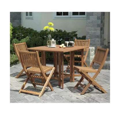 ESSEX ウッドダイニングセット 5PC