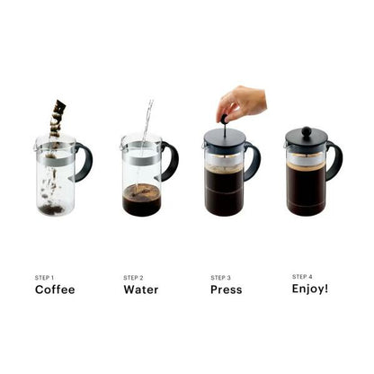 Bodum ボダム フレンチプレス コーヒーメーカー ビストロヌーボー 1.0L