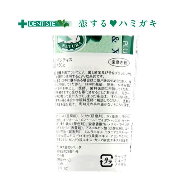 DENTISTE  デンティス ハミガキ粉 160g x 2個 歯磨き粉