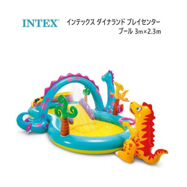 INTEX インテックス ダイナランド プレイセンター プール　Dinoland Playcenter