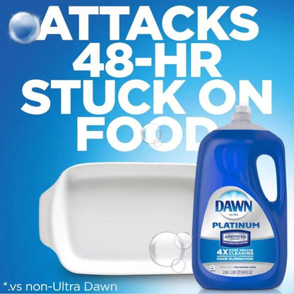 DAWN 食器用洗剤 ウルトラプラチナム 2.66L Ultra Platinum リフレッシュレインの香り