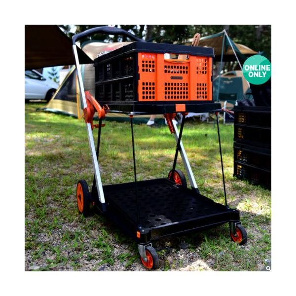 Black&Decker ブラックアンドデッカー 2段式プラットフォームカート BOX付 BXWT-H204