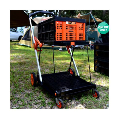Black&Decker ブラックアンドデッカー 2段式プラットフォームカート BOX付 BXWT-H204