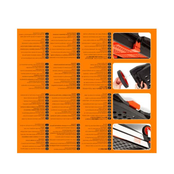 Black&Decker ブラックアンドデッカー 2段式プラットフォームカート BOX付 BXWT-H204