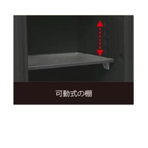 ディプロマット 耐火・耐水デザイン金庫 クリスタルシリーズ 36L A530R3WR ブラック