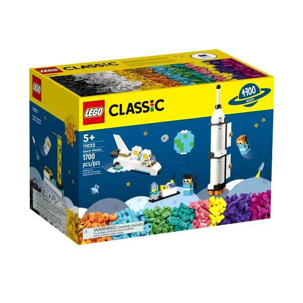 LEGO レゴ クラシック スペースミッション 11022 LEGO Classic Space Mission 1700ピース 宇宙 発射台 ロケット スペースシャトル 1,700ピース