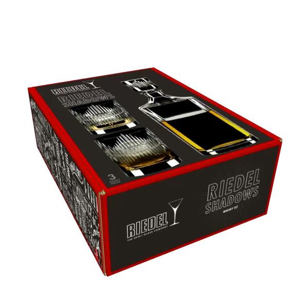 RIEDEL リーデル シャドウ ウイスキー・セット 3個