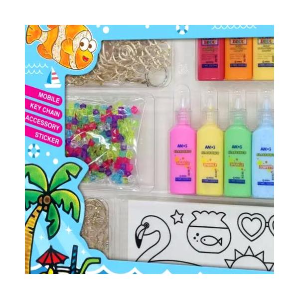 グラスデコ サマー 19色 95個セット Glass Deco