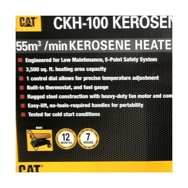 CATERPILLAR 屋外用ヒーター 100kW