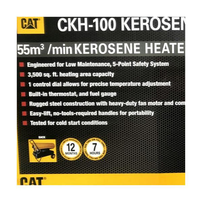 CATERPILLAR 屋外用ヒーター 100kW