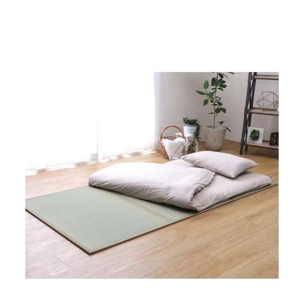 国産い草 3つ折り マットレス 置き畳 100 cm x 210 cm