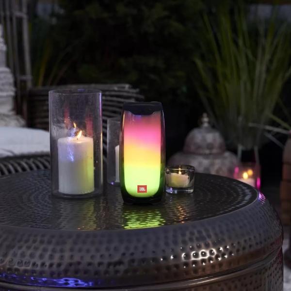 JBL ポータブルスピーカー Pulse 4 Black LED