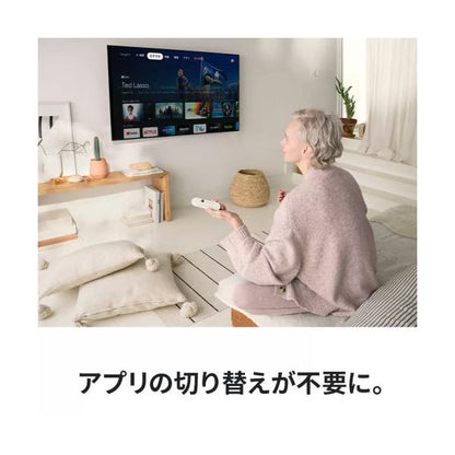Chromecast with Google TV ストリーミングデバイス GA03131-JP　グ―グル　クローム　キャスト