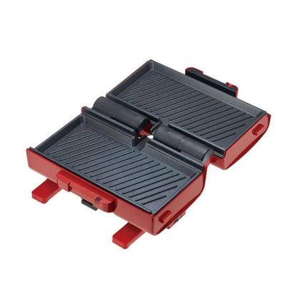 2WAYグリル アメット RWG-1(R)　コンパクト ホットプレート Color: レッド