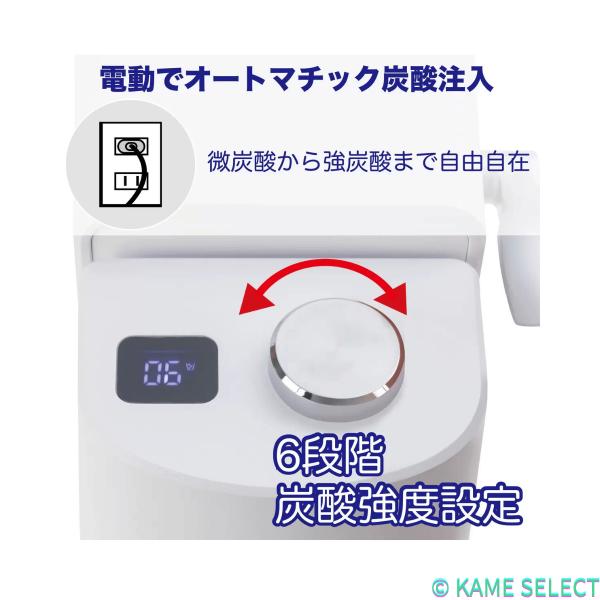 ドリンクメイト 家庭用炭酸飲料メーカー 電動モデル SERIES631