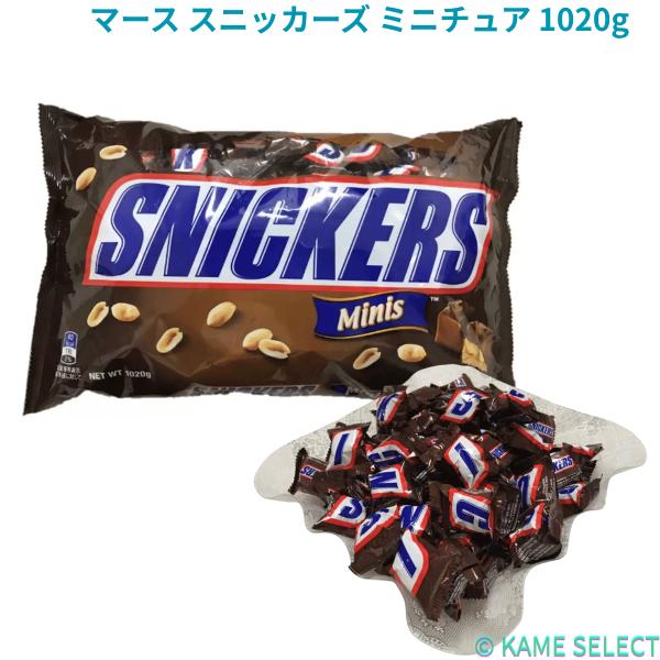 SNICKERS マース スニッカーズ ミニチュア 1020g