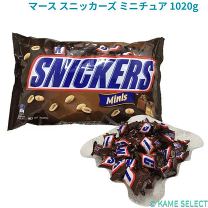 SNICKERS マース スニッカーズ ミニチュア 1020g
