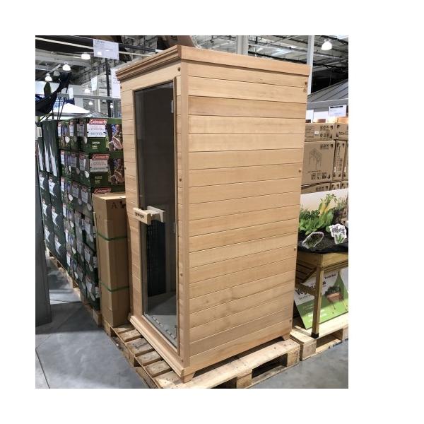 ニューゲン 遠赤外線ヒーター 屋内用サウナ 1人用 100V