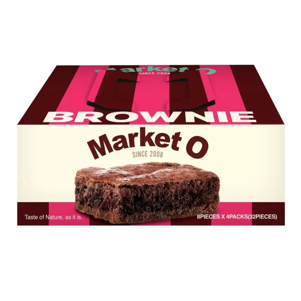マーケットオー リアルブラウニー 24g X 32個 X 2箱 BROWNIE