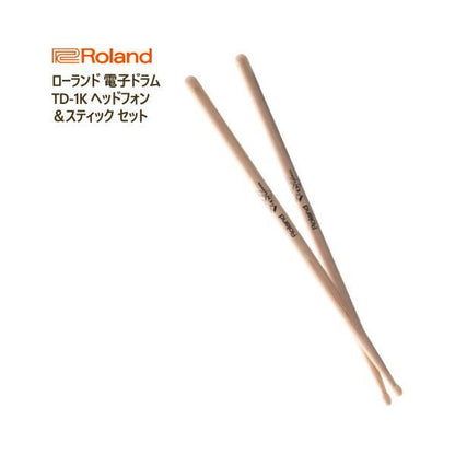 ローランド 電子ドラム TD-1K ヘッドフォン＆スティック セット