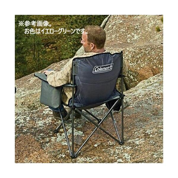Coleman コールマン クーラー付きクァッドチェア ライムグリーン