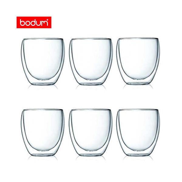 Bodum ボダム パヴィーナダブルウォール 250ml x 6PC Bodum