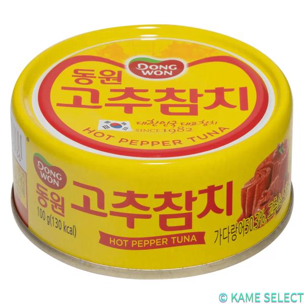 東遠唐辛子ツナ100g x 12缶 東遠  韓国 ツナ缶