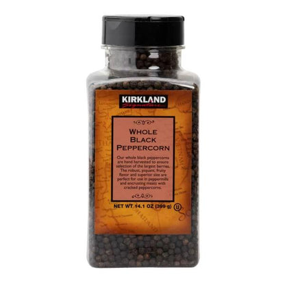 カークランドシグネチャー ブラックペッパー 　大容量　各種　粒　粗びき　細引き　グラインダー