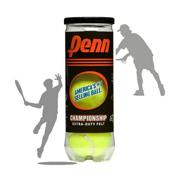Penn ペン チャンピオンシップ エクストラデューティー 公式テニスボール 20缶/60ボール入り