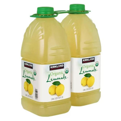 カークランドシグネチャー　オーガニックレモネード　2840ml x 2 Kirkland Signature Organic