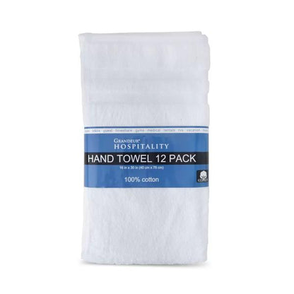 グランデュール ホスピタリティ 業務用 ハンドタオル 12枚パック Grandeur Hospitality Commercial Handtowel